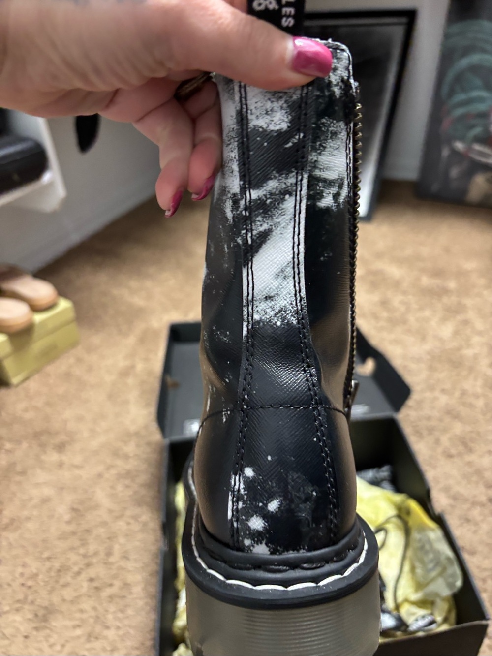 Dr. Martens Nine Inch Nails Boots Excellent Condition UK 5 - Picture 6 of 12